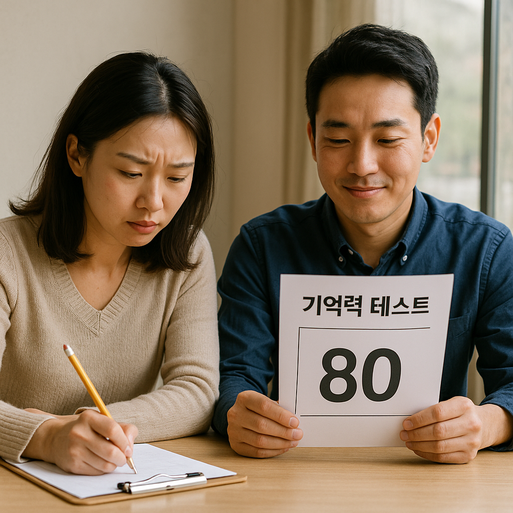 기억력 테스트 해보기 ✅ - 내 기억력 수준은 몇 점일까?