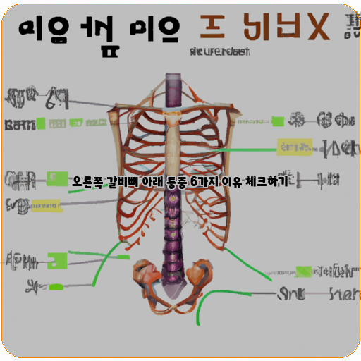 갈비뼈-오른쪽-통증