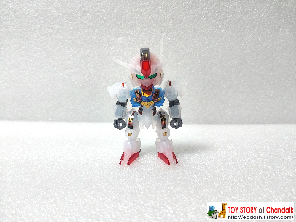 [반다이] BANDAI - SD GUNDAM EX-STANDARD XVX-016 GUNDAM AERIAL ガンダム・エアリアル [CLEAR COLOR] / 에스디 건담 에어리얼 / 클리어컬러 (건프라 라운드 박스 : 건담 한정판)