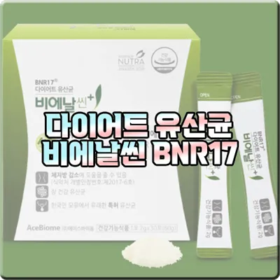  김희선 다이어트 유산균 '비에날씬 BNR17' :: 체지방 감소&장 건강