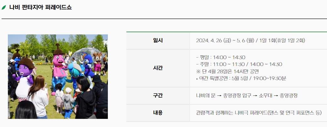 함평 나비 축제