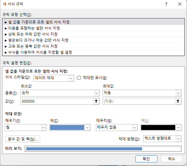 최소값으로 숫자를 선택하고 숫자를 입력한 경우
