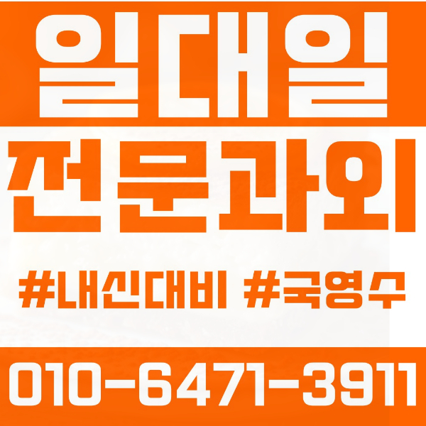  양천구 목동 초등영어과외 중학생수학과외 선행 예습 복습