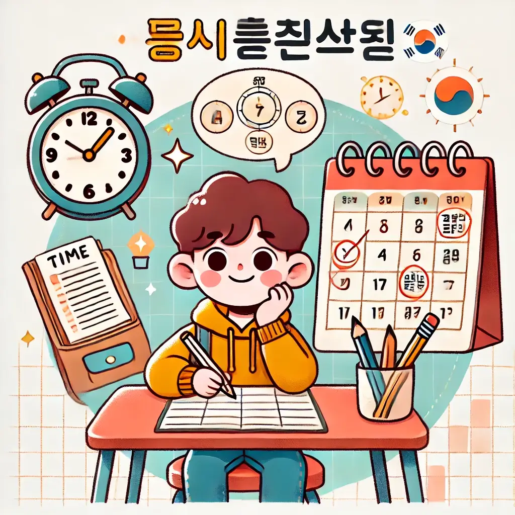 초등 고학년 시간 관리, 하루 1분 투자로 성적이 달라진다!