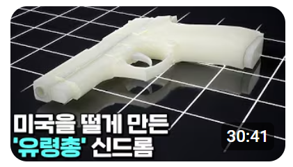 30분이면 뚝딱, 유령총에 떨고 있는 미국 슈카월드
