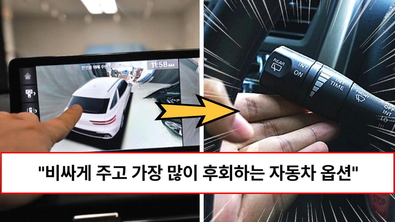 “돈을 버리는 것과 마찬가지입니다” 비싸게 돈주고 했는데 땅치고 후회한다는 자동차 옵션은 이것