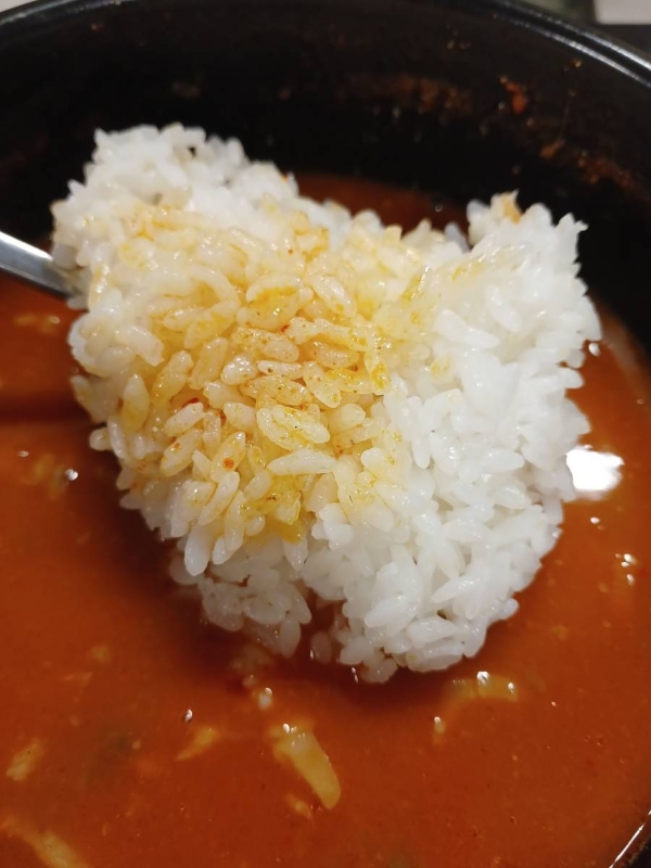 순대국에 밥 말다