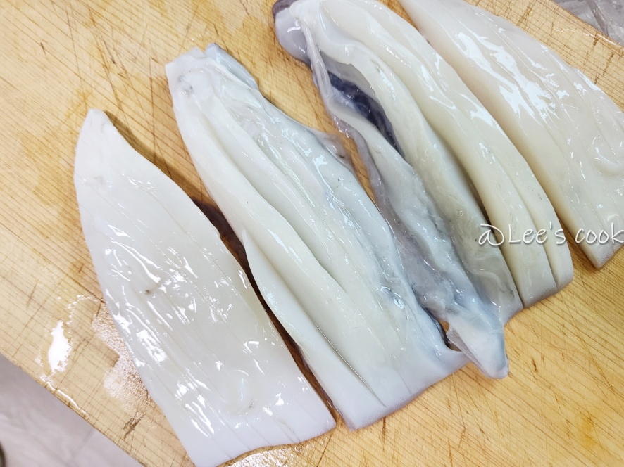 영상 미나리무침 갑오징어미나리초무침 갑오징어데치기 24