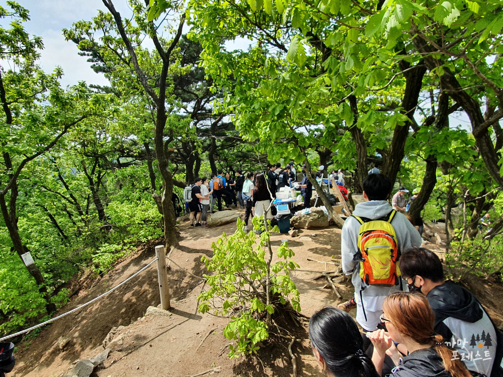 청계산 정상