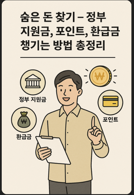 숨은 돈 찾는 방법