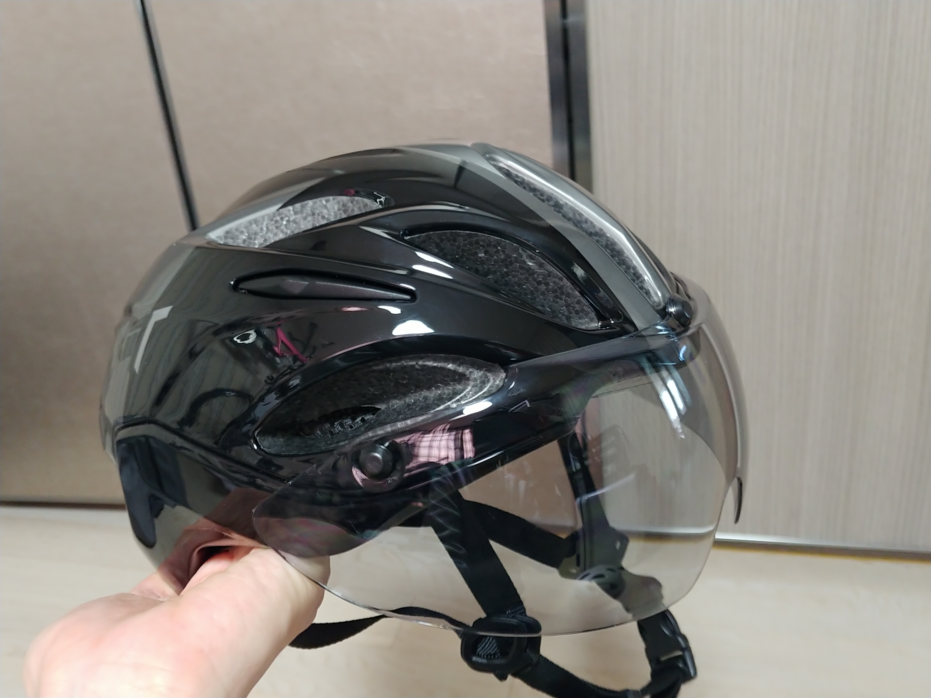 안경착용자 고글 일체형 자전거 헬멧 사용기