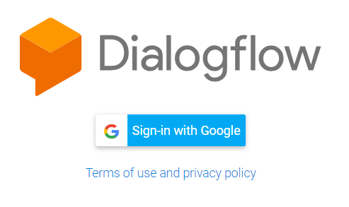 Dialogflow Google Login