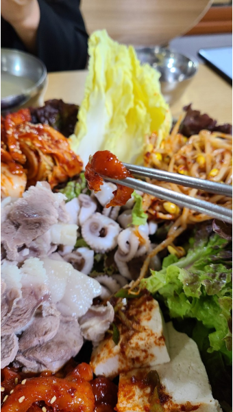 굴보쌈 달인