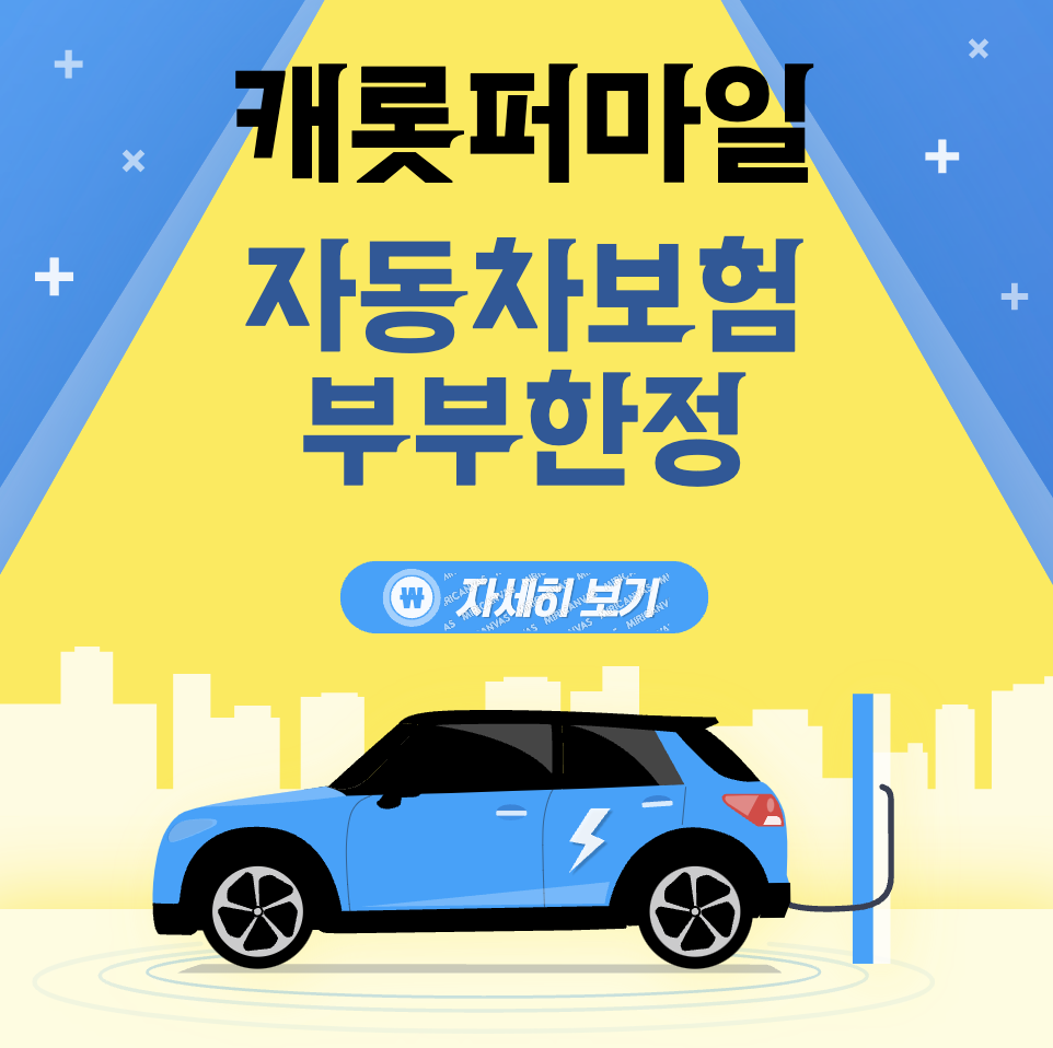 캐롯 퍼마일 자동차보험 부부한정 특약 보험료 비용 낮추는 방법