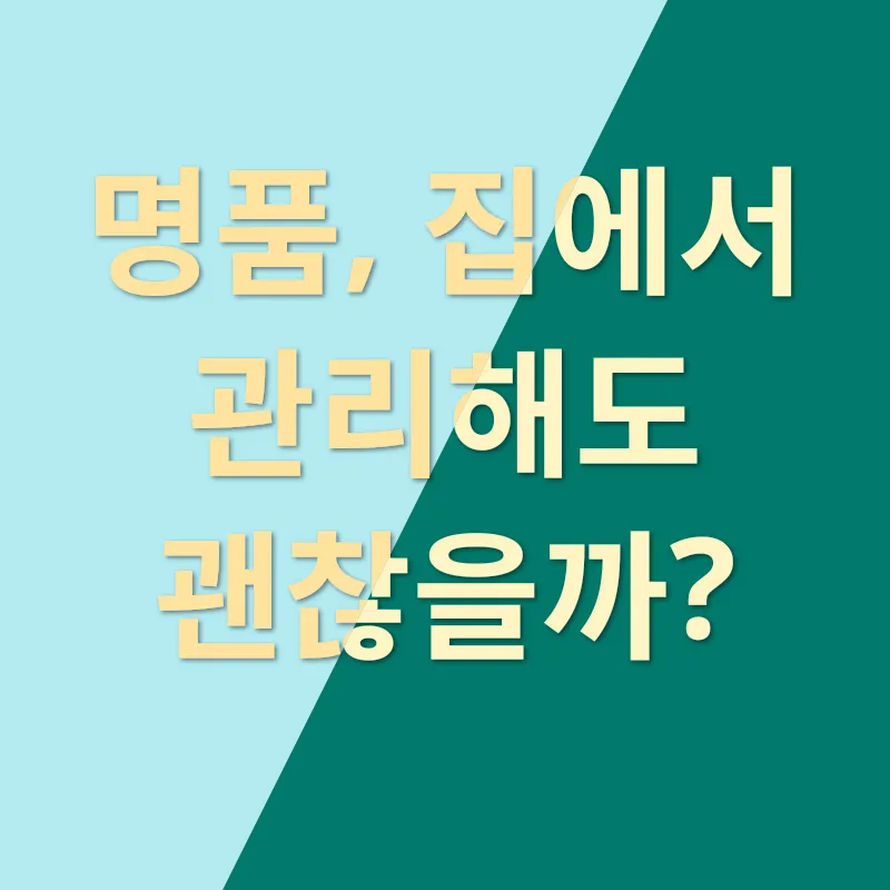 명품 의류 관리_3