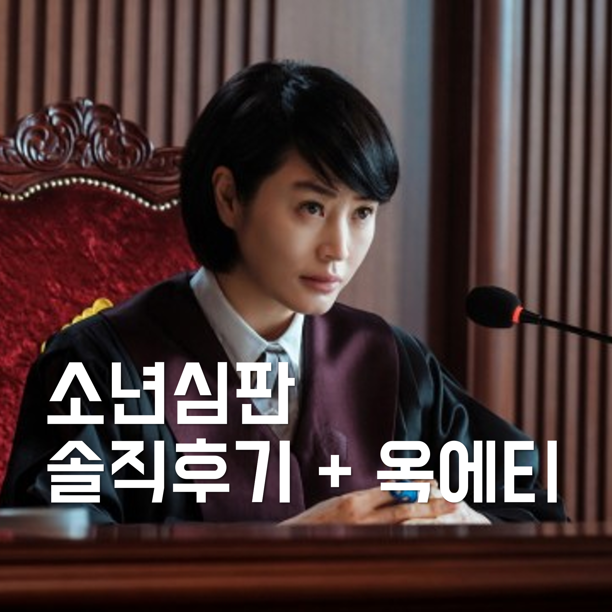  넷플릭스 소년심판 리뷰 옥에 티 발견