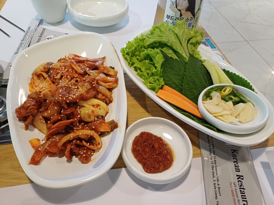 푸꾸옥 중부 한식당 추천, 한식당 솥 방문 후기