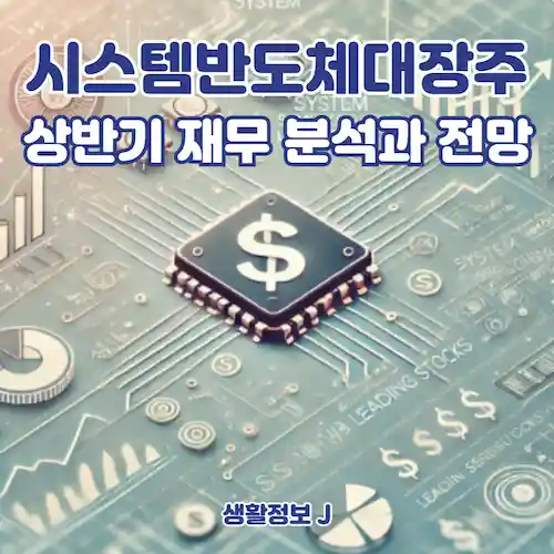 시스템반도체대장주 상반기 재무 분석과 전망