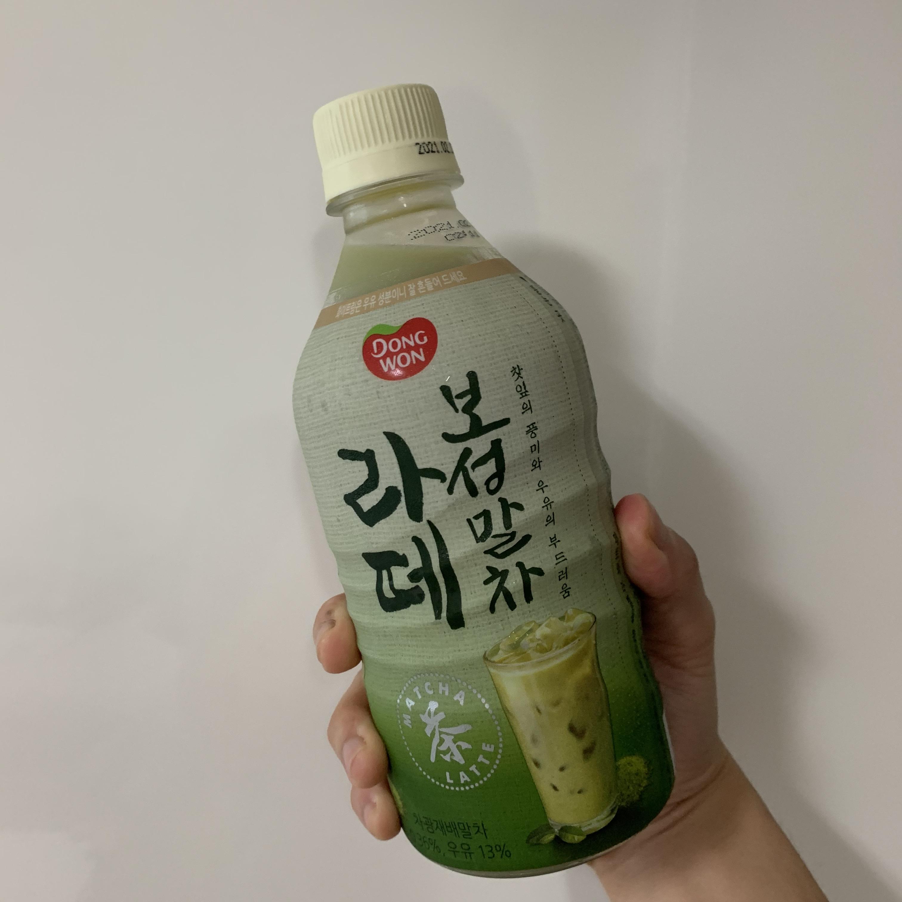  동원 보성말차라떼 500mlㅣ녹차와 말차의 차이