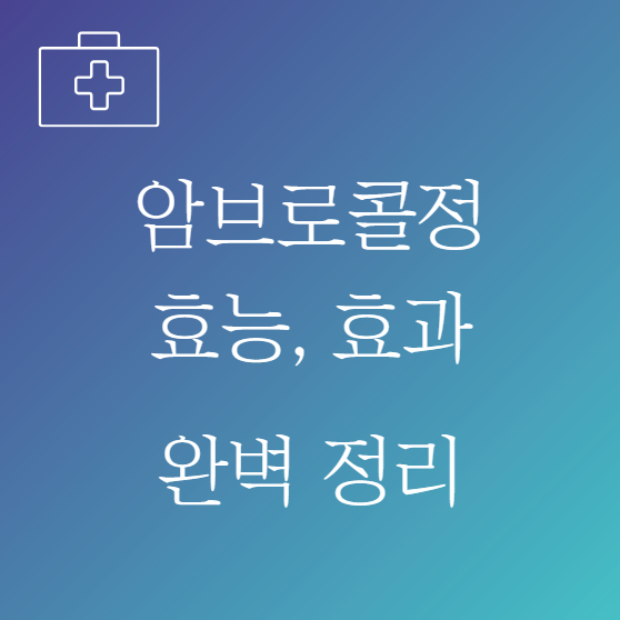 암브로콜정