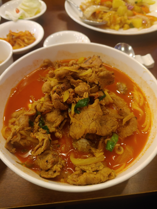  12/1(목) 간헐적 단식 다이어트 식단 (실패! 고기짬뽕, 삼겹살)