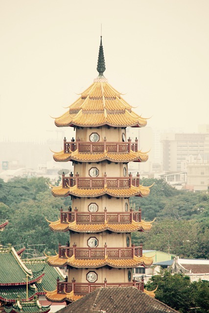 태국 전통 사원 건축 관련