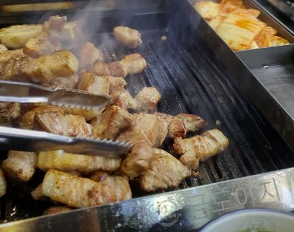 삼겹살 구이