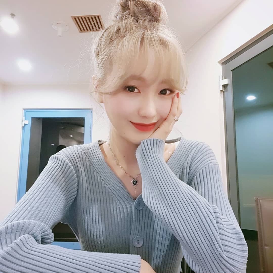 [러블리즈 류수정] 이것은 러블리너스에 대한 심장폭격 금발이다