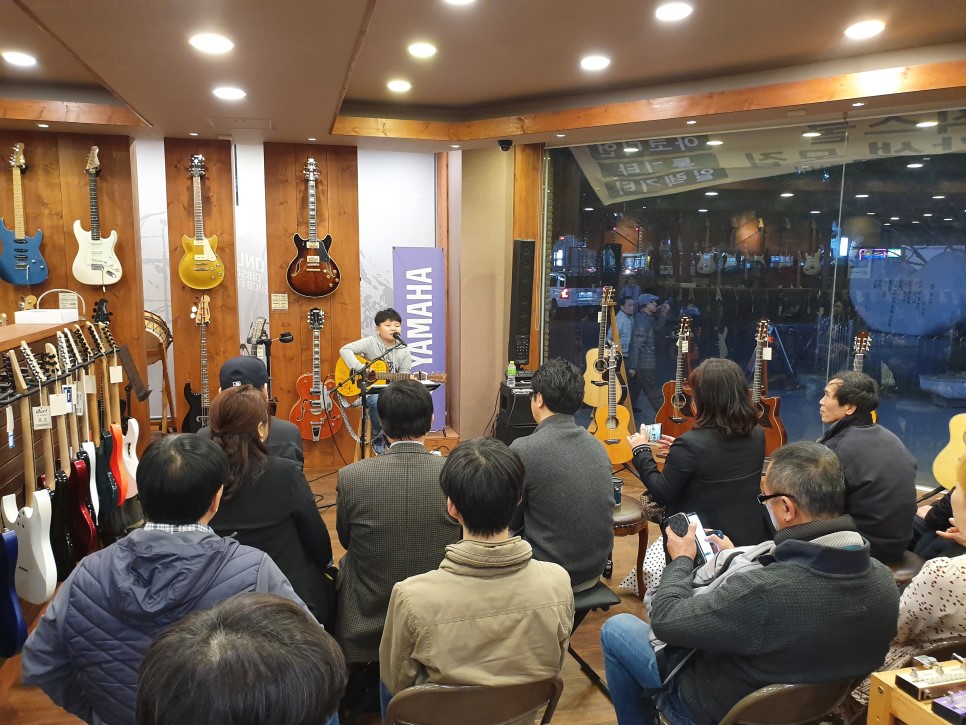 부산 삼광악기 허만선라 이브 야마하기타 세미나 20