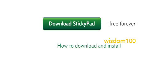 스티키패드 다운로드