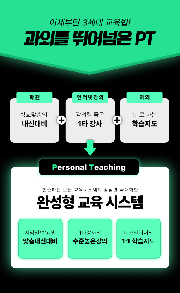  초등학교 5학년 ~ 고등학교 3학년 과외