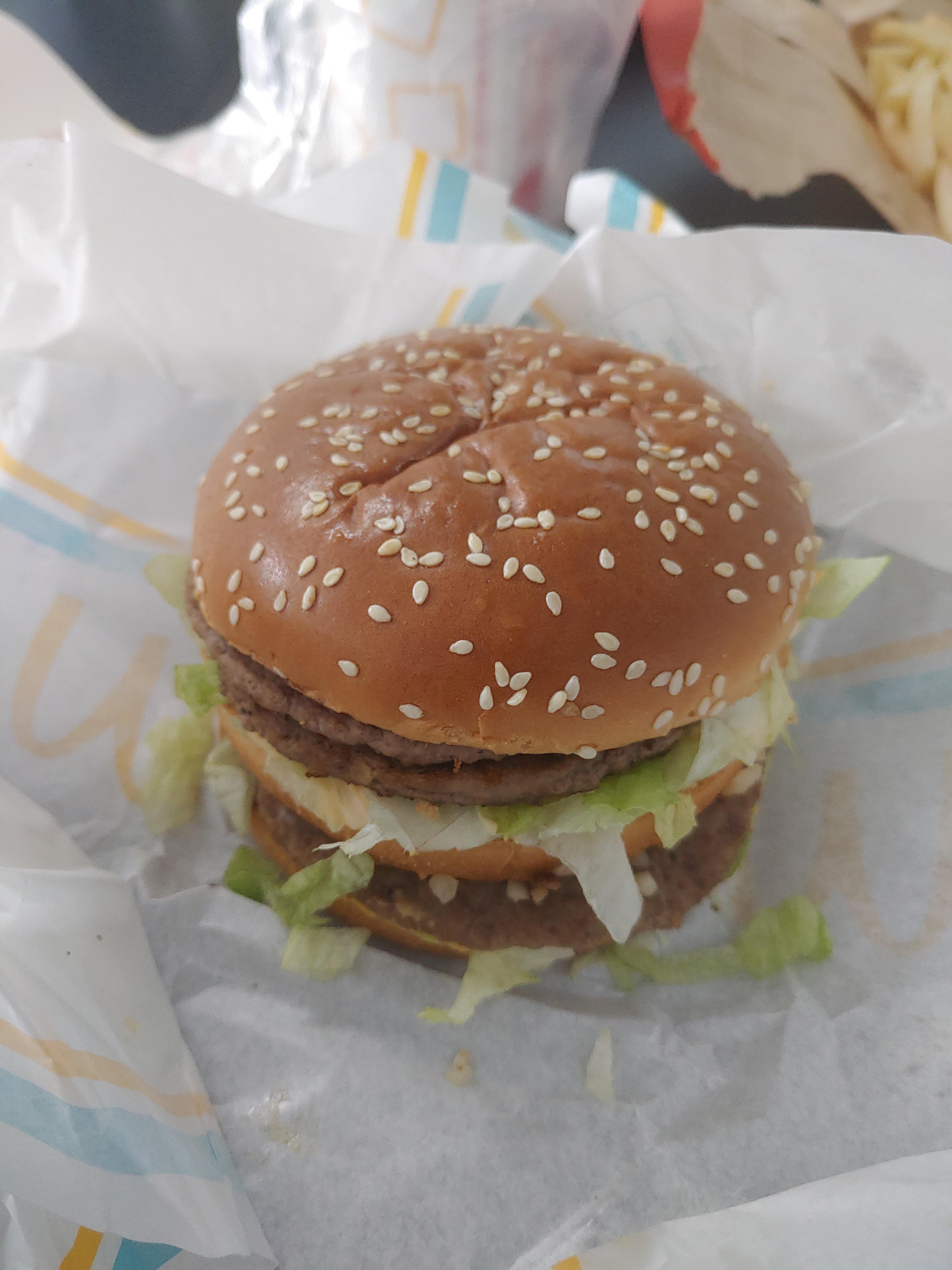  맥도날드 더블빅맥세트 딜리버리 리뷰