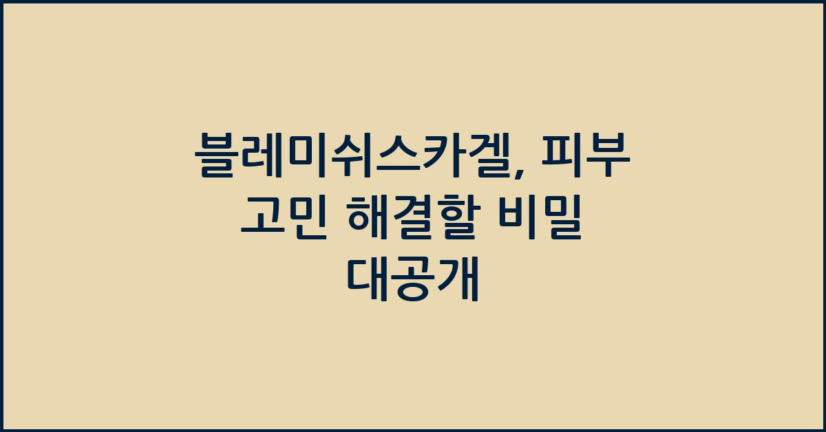 블레미쉬스카겔