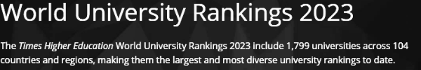 숭실대학교 수시등급 외: 세계 대학 순위 2023, 세계 대학교 순위 2024