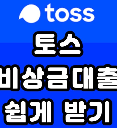  토스 비상금대출 방법과 신청까지 한방에 해봅시다 (+실제 후기 첨부)