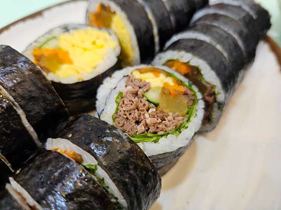 횡성김밥 이미지