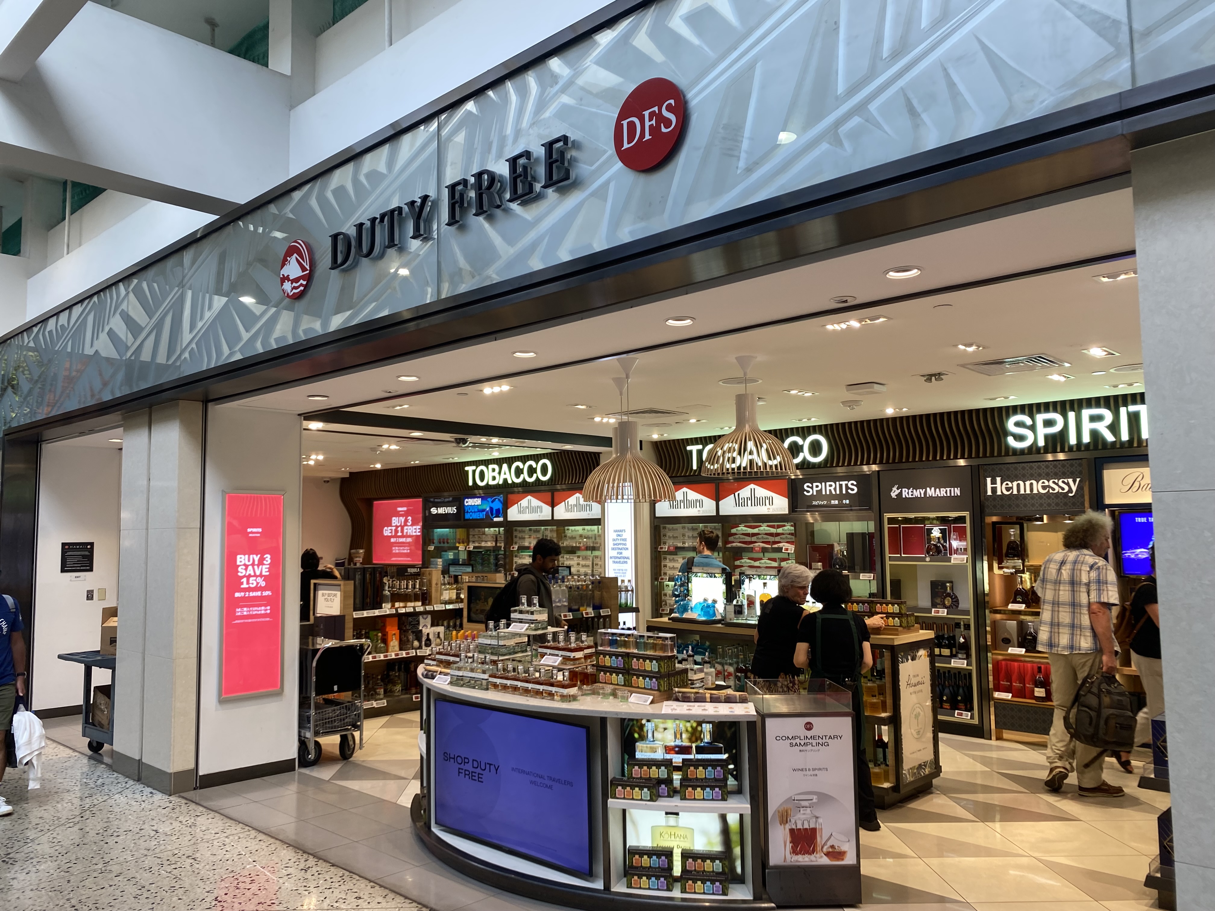 하와이 호놀룰루 공항 면세점 리스트 - Hawaii Honolulu Airport DFS List