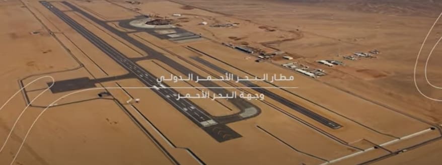 사우디 홍해국제공항 건설 진행 드론 영상 VIDEO: Drone video reveals construction progress on Saudi airport by Foster