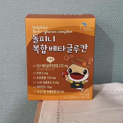  어린이영양제 성장기어린이  『 돌피니 복합베타글루칸 』