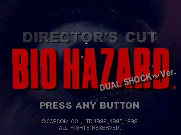  バイオ・ハザード ディレクターズカット デュアルショックVer. (플레이 스테이션 - PS - PlayStation - プレイステーション) BIN 파일 다운로드