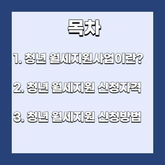 목차-청년-월세지원