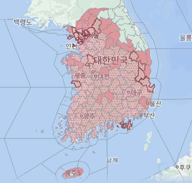 폭염지도