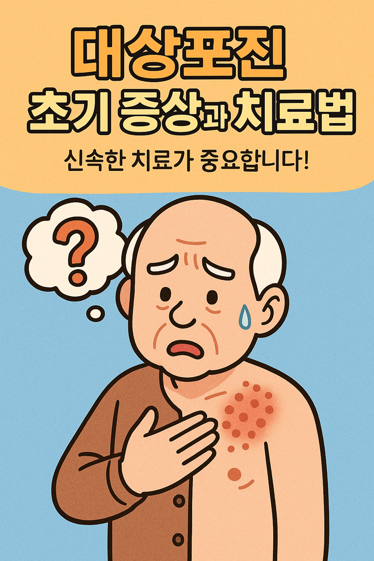 대상포진 초기 증상과 치료법