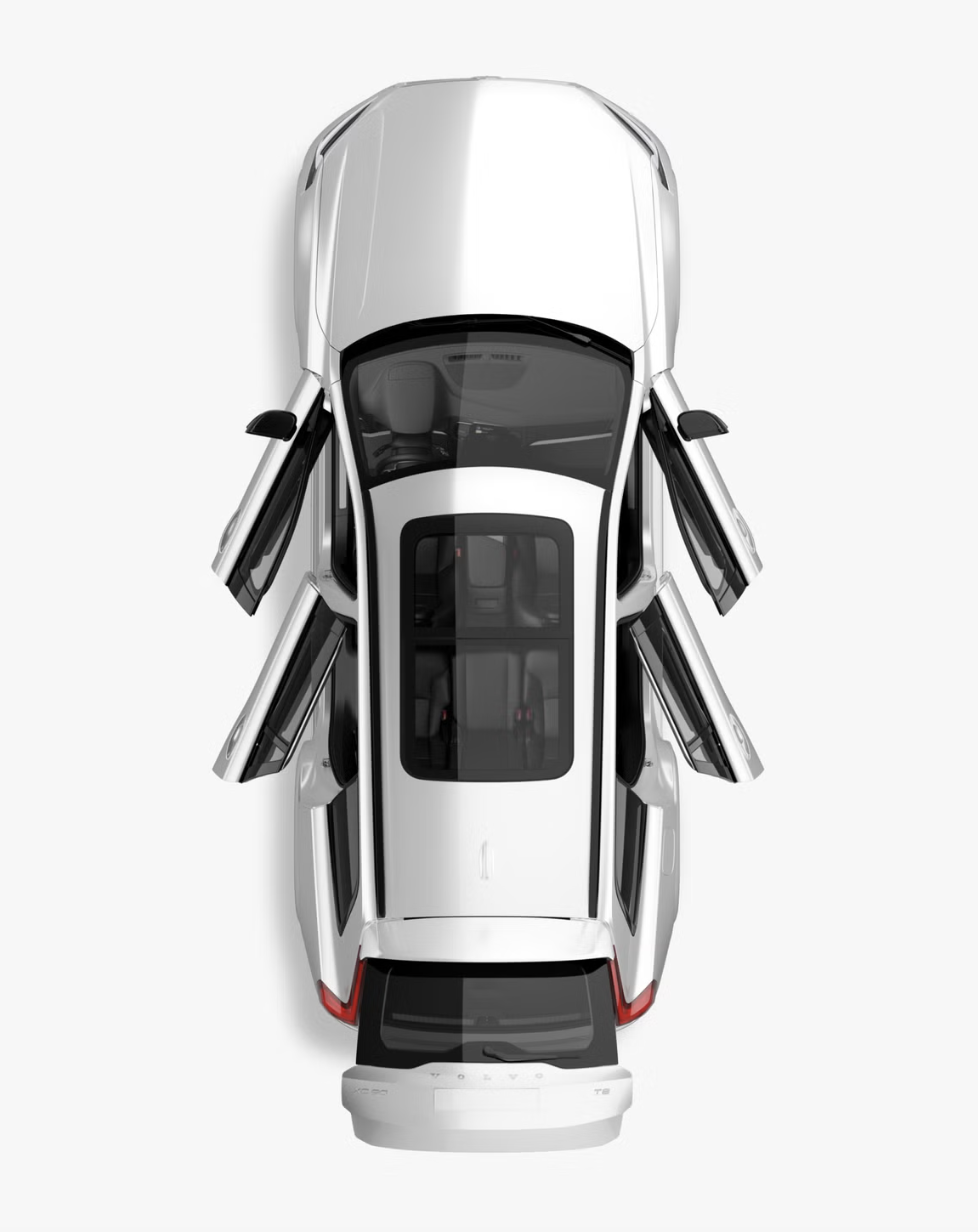 볼보 xc90 상단