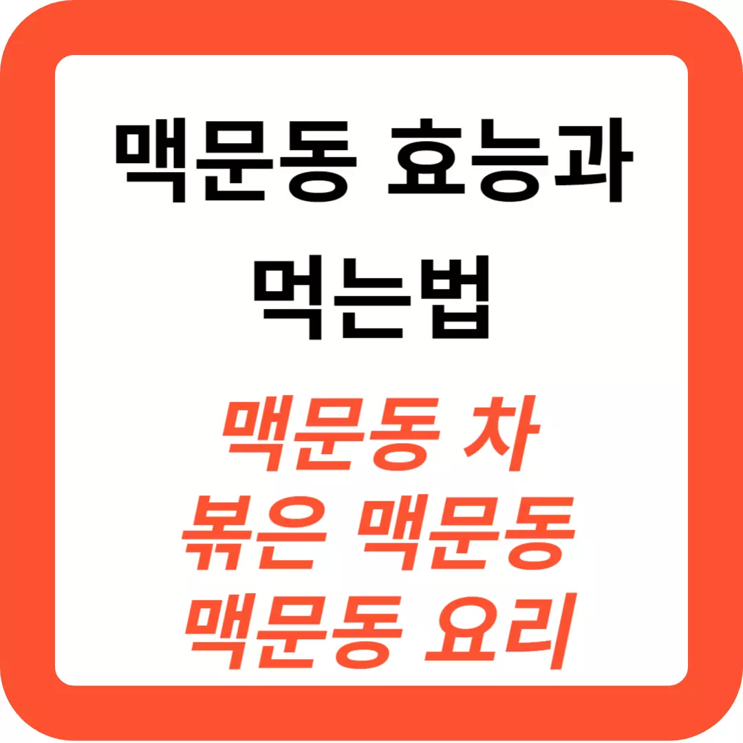 맥문동-효능과-먹는법-추천