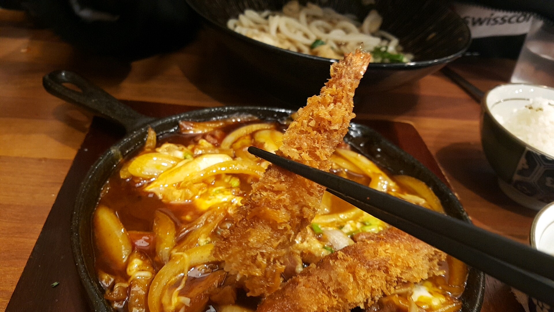  경북도청맛집, 아리가또맘마 치즈불닭과 우동