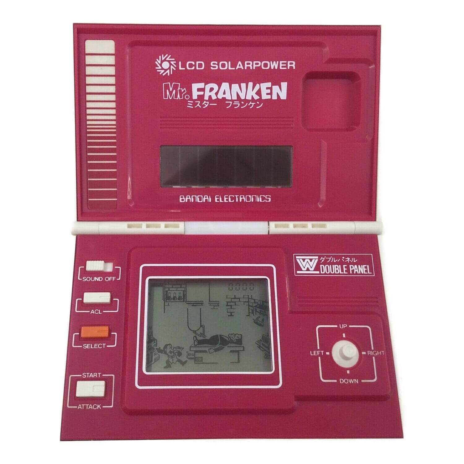Bandai LCD Solar power Game - (ミスターフランケン Mr. Franken)