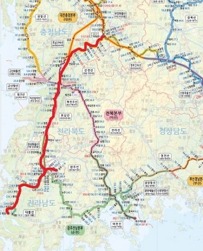 용산 목포 새마을호 열차 요금표(호남선, 강경선, ITX-새마을호, 열차 운임표)와 정차역