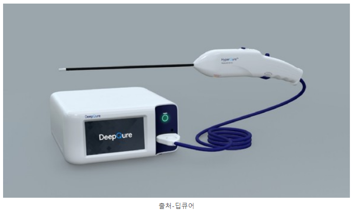  고혈압 딥큐어의 하이퍼큐어 의료기기로 치료한다