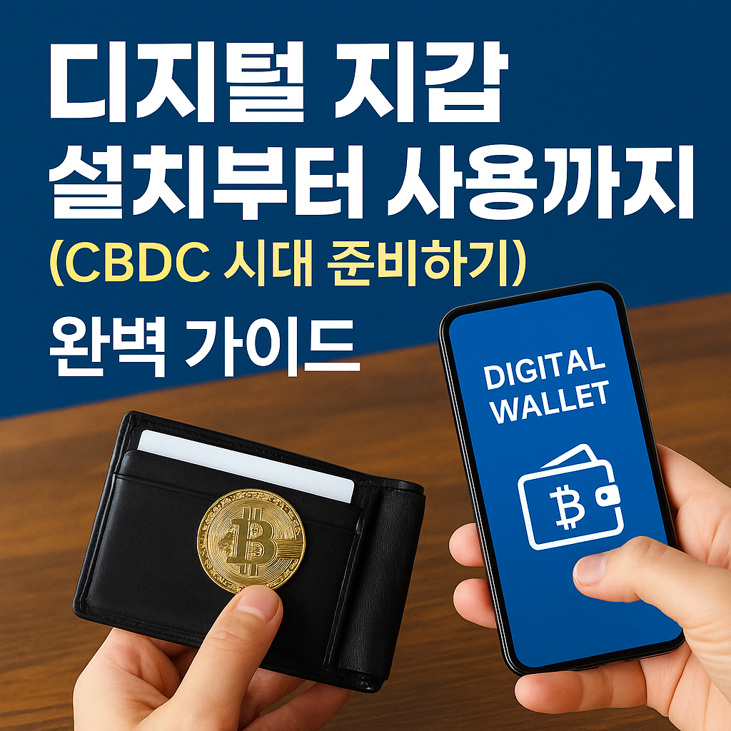 디지털 지갑 설치부터 사용까지 완벽 가이드